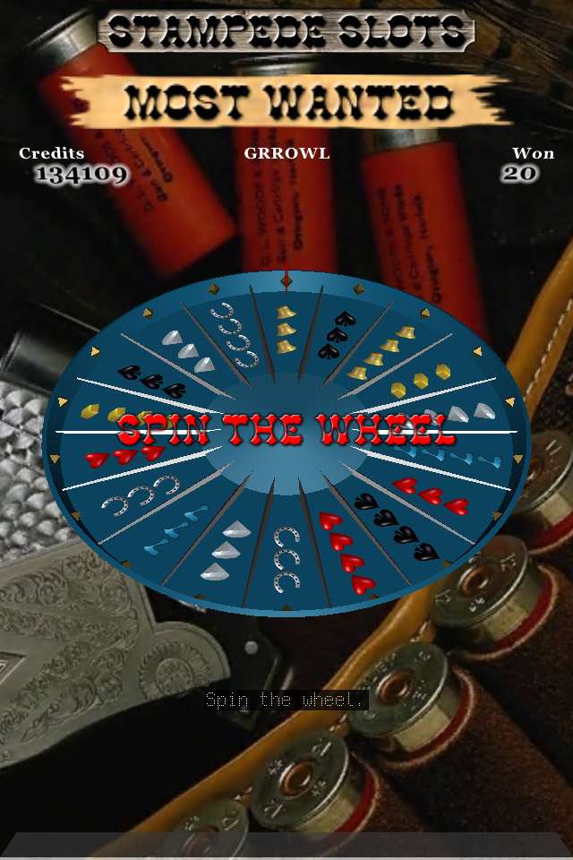 Screenshot Stampede Slots: Most Wanted w/iAd Screenshot Stampede Slots: Most Wanted w/iAd